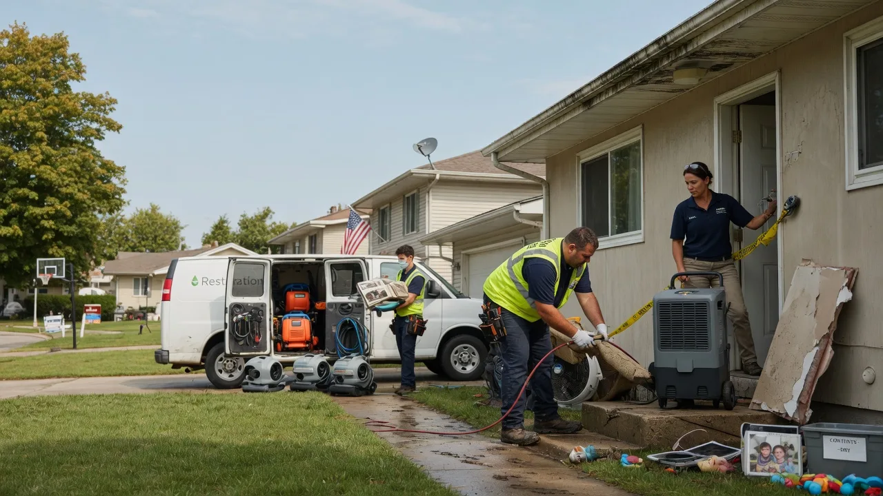 Water Damage Restoration in Creston, IL near me